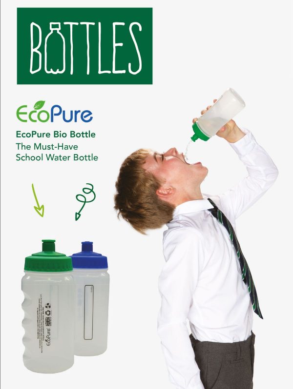 Walthamstow School for Girls Biodegradable Non Leak Water Bottle