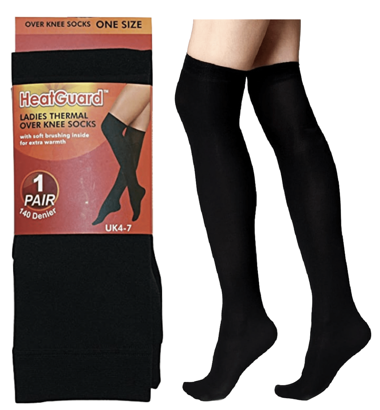 Buy Ladies Heatguard, 140 Denier Thermal Leggings with Soft