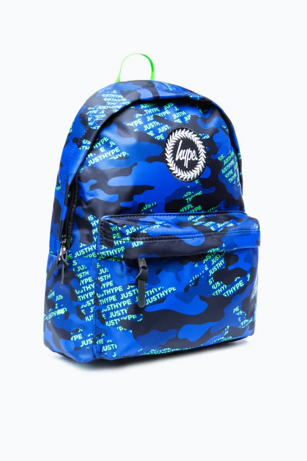 HYPE NEON LOGO CAMO BACKPACK - Image 2